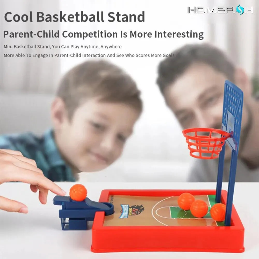 MINI JUEGO DE BALONCESTO PORTÁTIL.