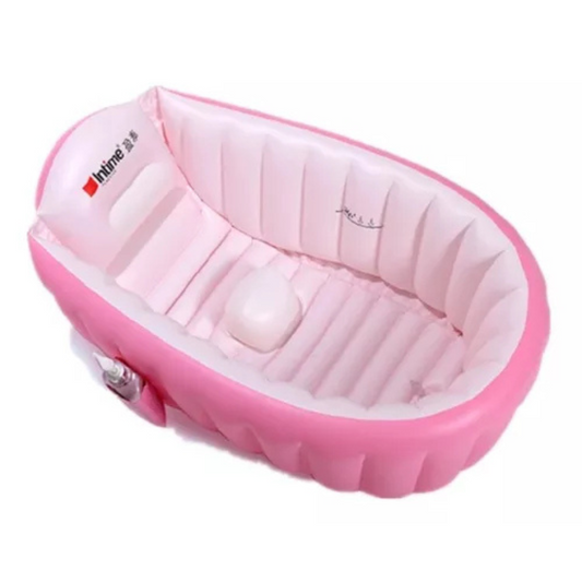 Tina Inflable Portátil para Bebé – ¡Comodidad y Diversión en Cada Baño! 🛁👶