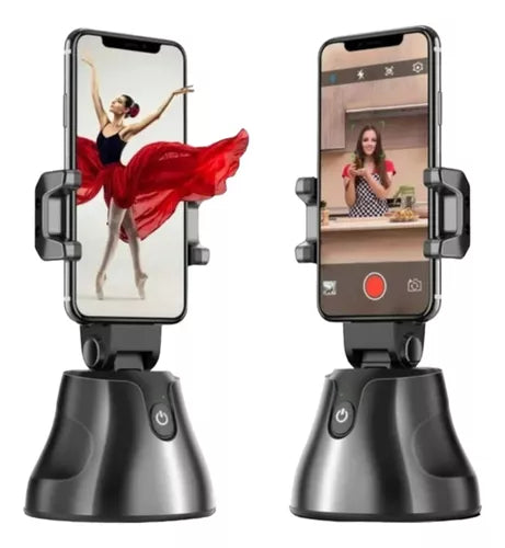 Soporte Para Celular con Seguimiento Inteligente y Rotación 360° 📱🔄